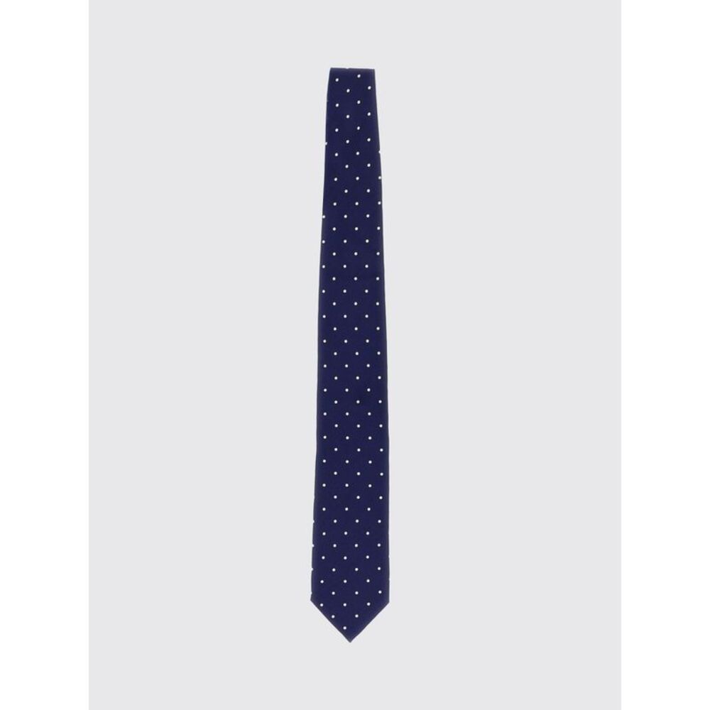 Tom Ford Men Classic Polka Dot Tie Tom Ford In Pure Jacquard Silk